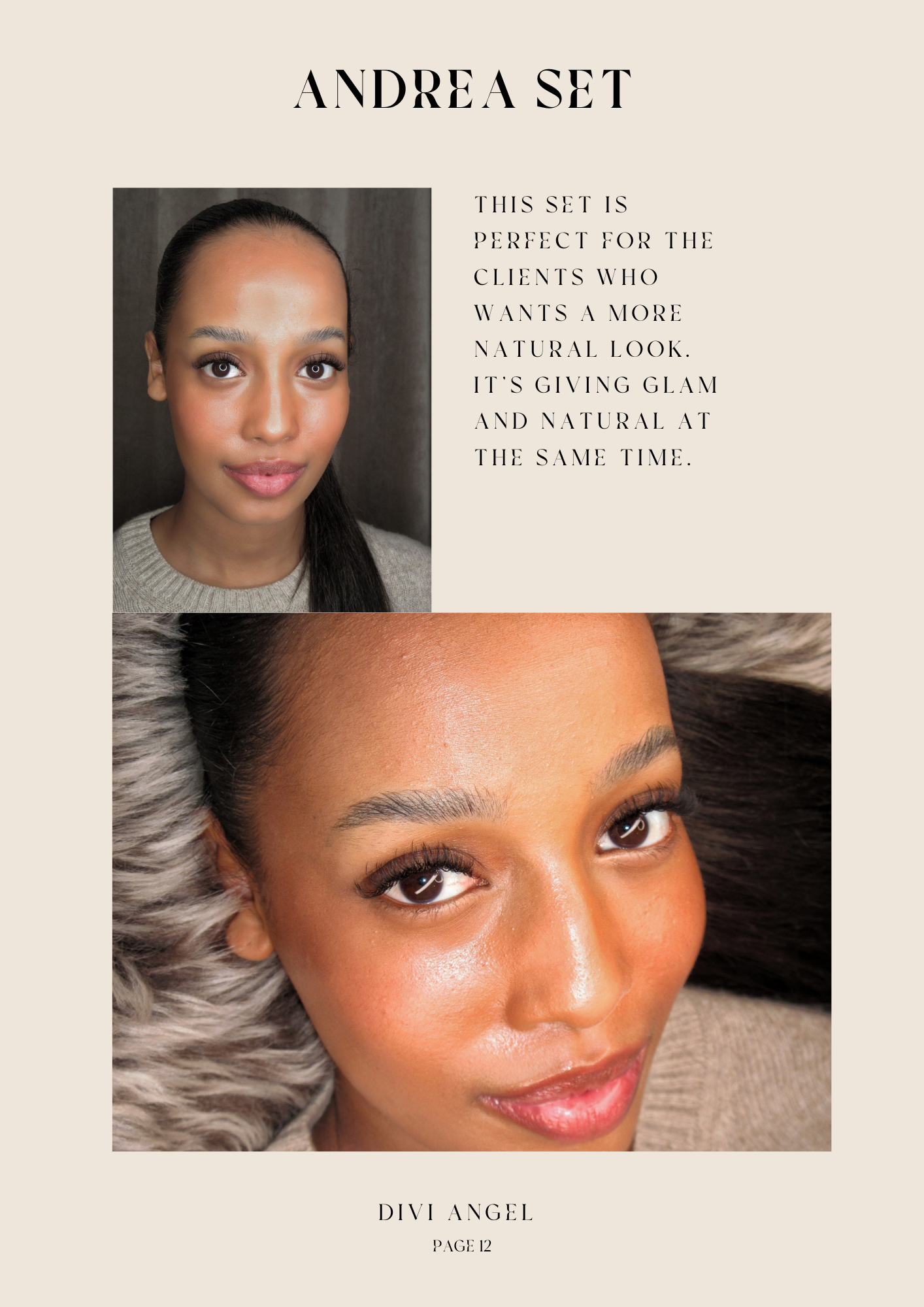 DiviAngel Premium Brown Lashes